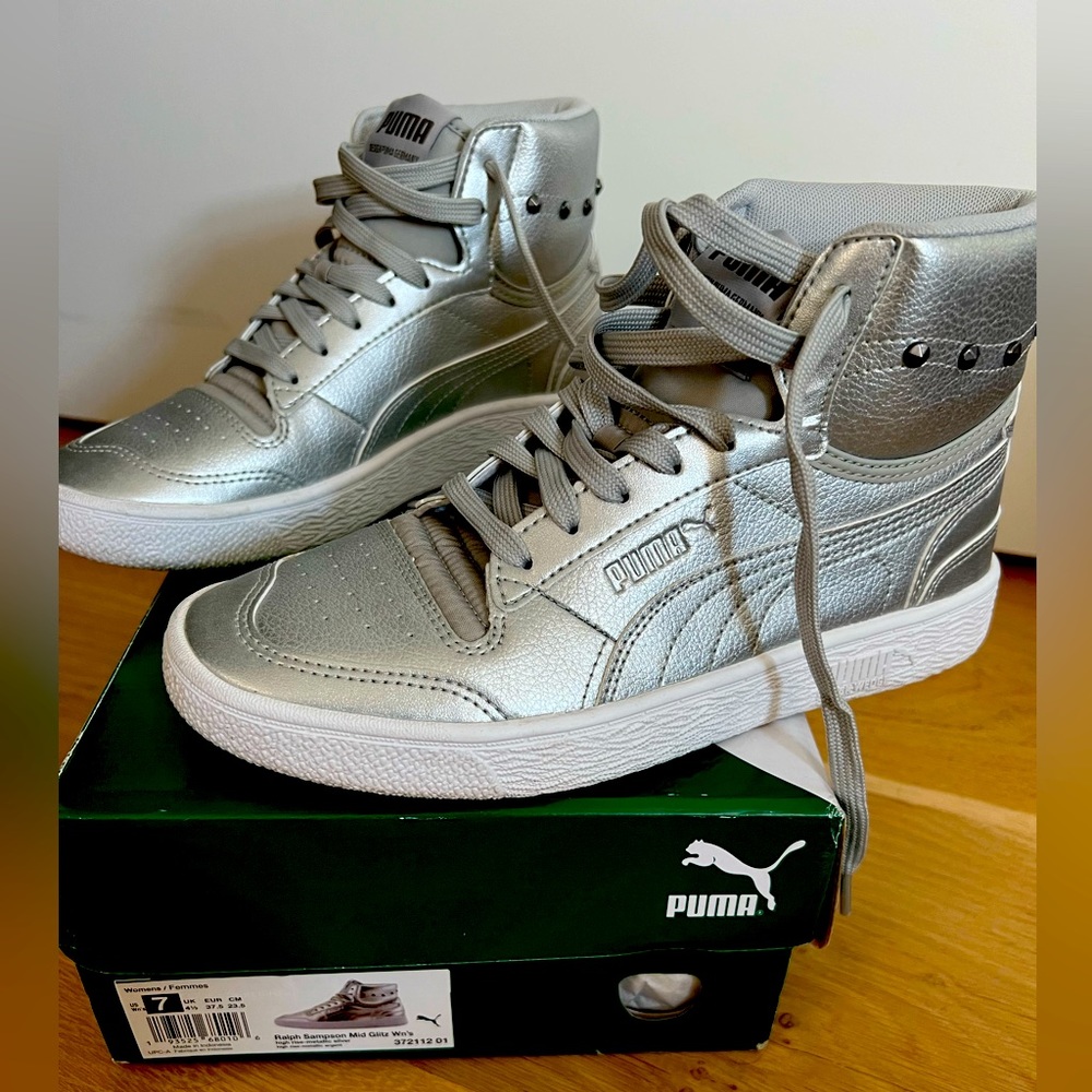 PUMA “Ralph Sampson mid glitz” size 7